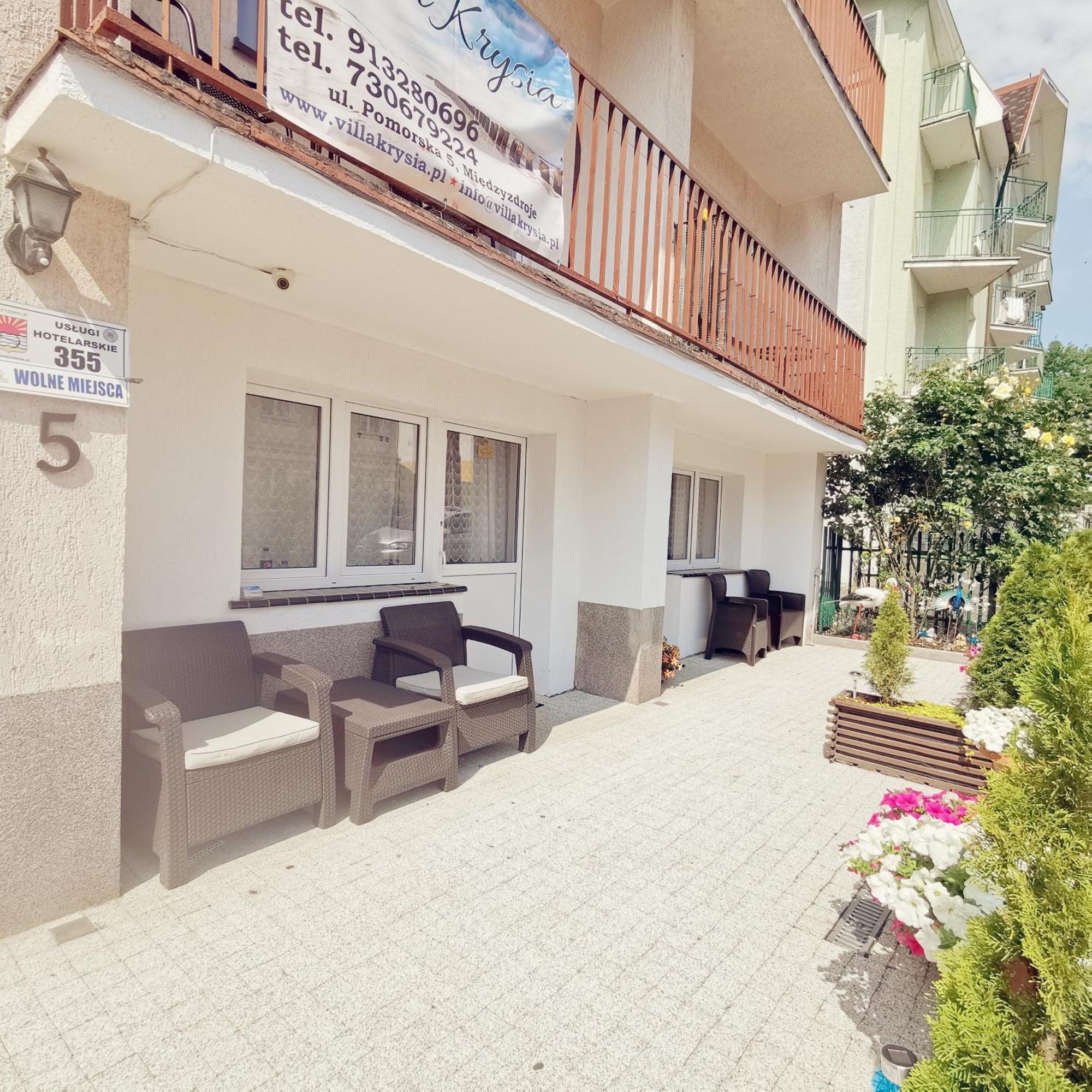Villa Krysia 50 M Do Morza 米兹多洛杰 外观 照片